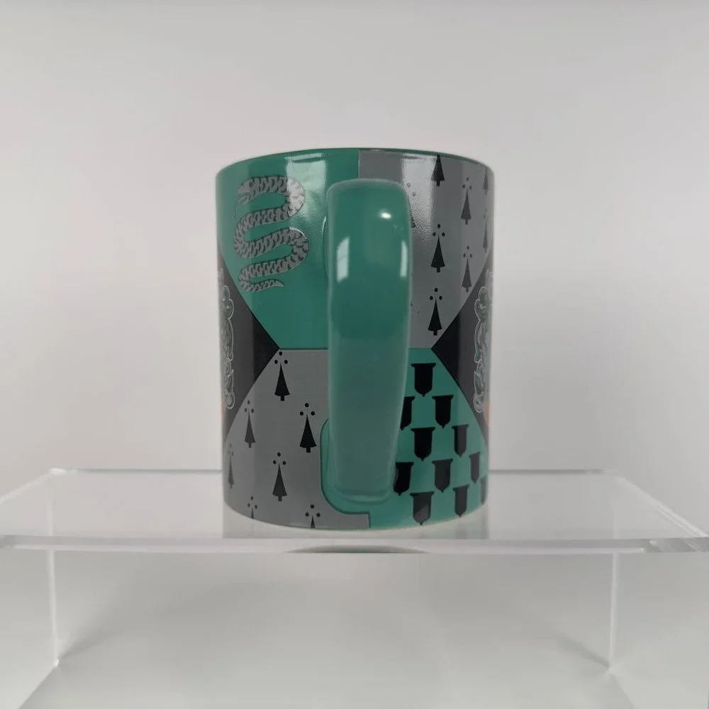 Harry Potter Coffee‎ Cup Slytherin Crest Mug Teal and Black